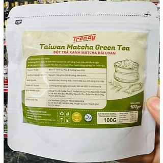 Bột trà xanh/ matcha Đài loan (Nhiều hãng) gói CHIA 20 GAM