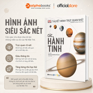 Sách - CÁC HÀNH TINH - Bách Khoa Thư về hệ Mặt trời  (DK) (Alpha Books)