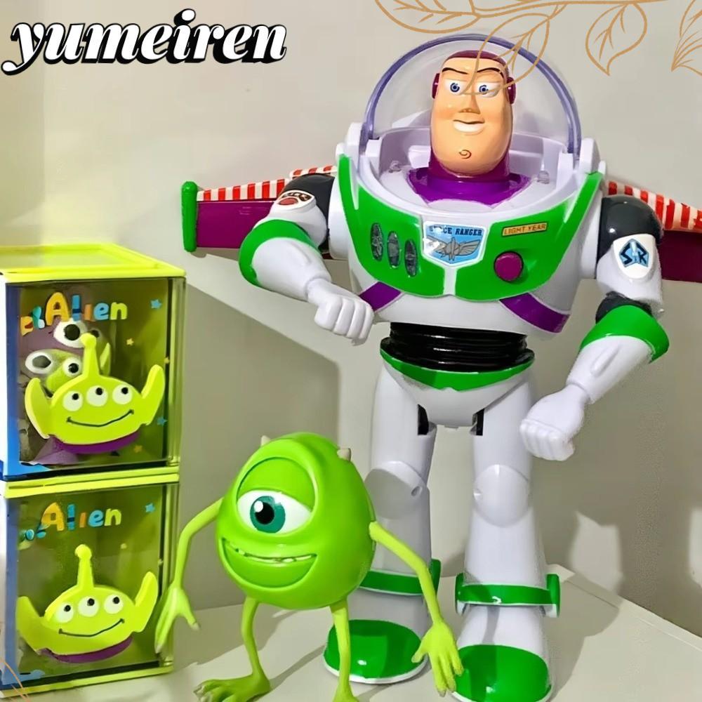 Đồ chơi nhân vật hành động YUMEIREN Buzz Lightyear, Đồ chơi mô hình ánh sáng và âm thanh Buzz Lighty