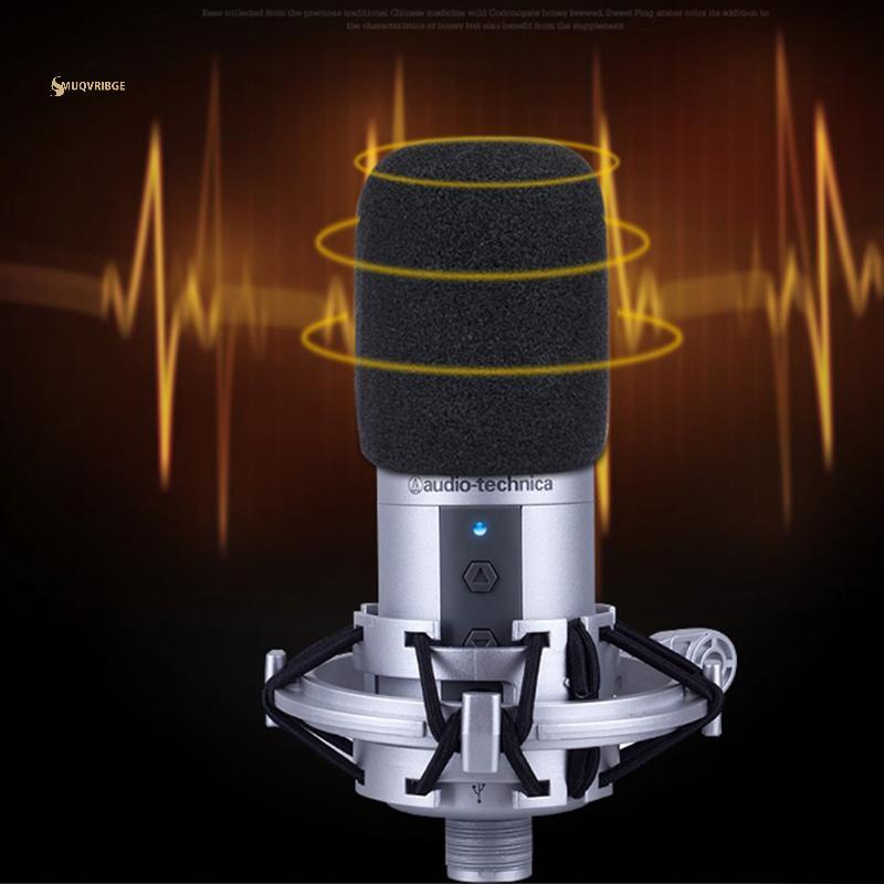 MUQV 1PC AT2020 Mic Kính Chắn Gió, Lọc Bọt Chống Gió Cho Audio Technica ATR2500 AT2035 AT2050 AT4040