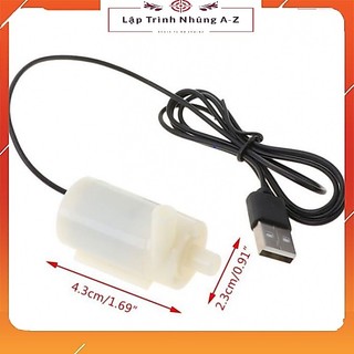[Lập Trình Nhúng A-Z][G9] Máy Bơm Mini, Bơm Chìm 3V-5V