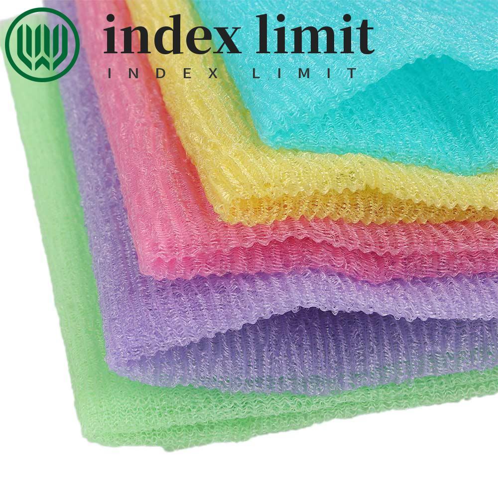  index limit INDEX LIMIT Khăn Tắm Rửa Xà Phòng Rửa Toàn Thân Sạch Tẩy Tế Bào Chết Puff Nylon Chà Khă