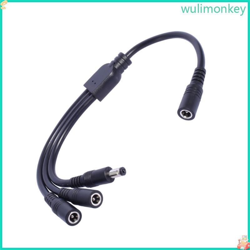 Cáp mở rộng nguồn WU 1 đến 3 chia DC5521 30cm cho máy ảnh Tapo C110 C211 C510W và các thiết bị kỹ th
