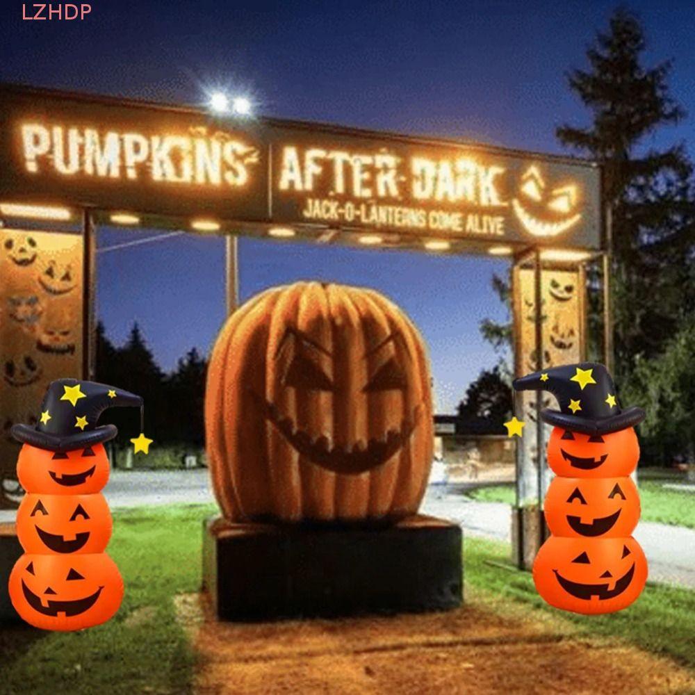 LZHDP Ông Già Noel Bơm Hơi Tumbler, Bí Ngô Cao Người Tuyết Mô Hình Bơm Hơi, Trang Trí Halloween Sân 