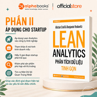 Sách: Lean Analytics - Phân Tích Dữ Liệu Tinh Gọn (Alpha Books)