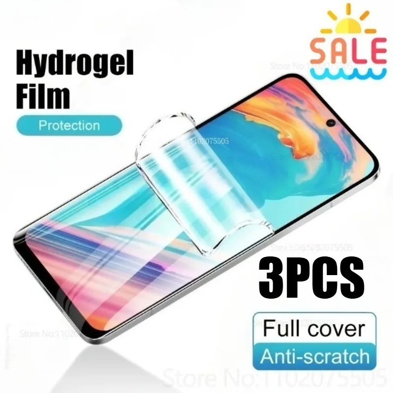 3 Bộ Chống Ánh Sáng Xanh Siêu HD Mềm Hydrogel Phim Mờ Mờ Mềm Cho Gionee K3 K30 K6 M12 M15 M3 P12 P15