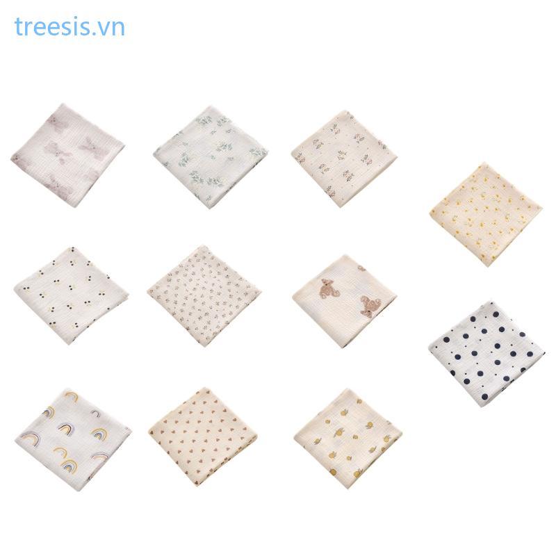 Cây Nâng Cấp Muslin Swaddle Chăn Cotton Muslin Vuông Mềm Mại Lớn Muslin Swaddles Vải Muslin Cho Bé T