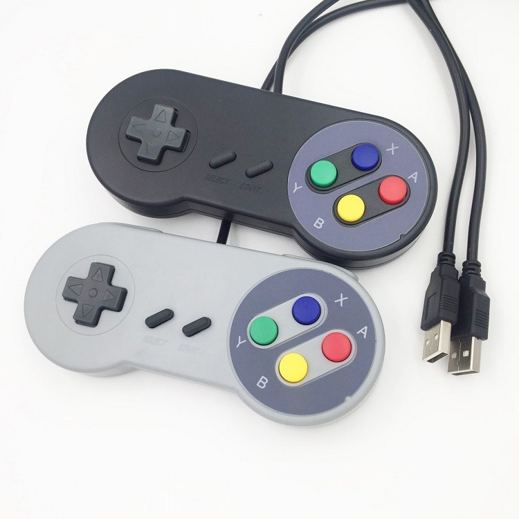 Tay Cầm PC Tay Cầm Máy Tính PC Trò Chơi Máy Tính Siêu Bất Kỳ SNES Tay Cầm Trò Chơi Phụ Kiện