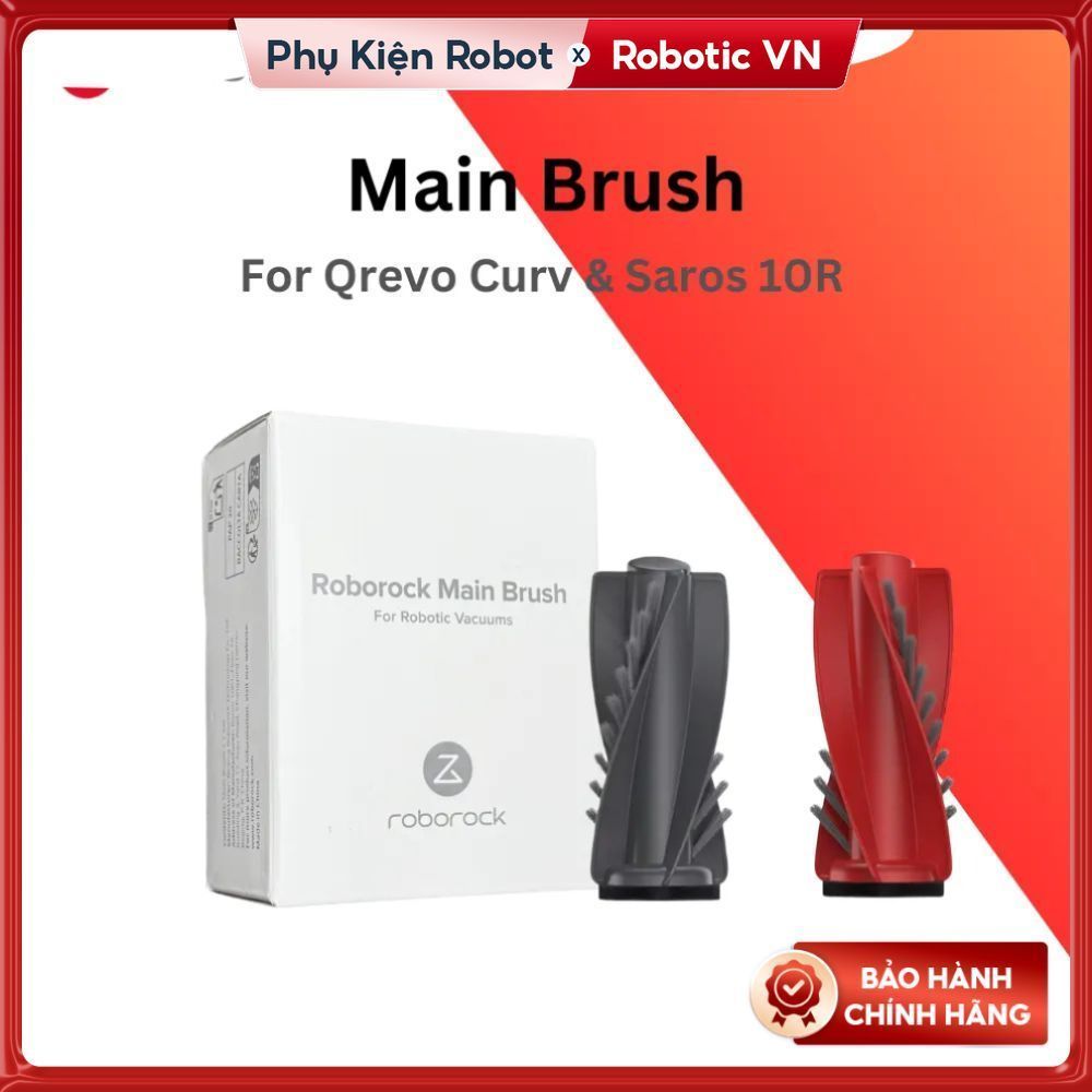 Chổi chính thay thế cho Roborock Qrevo Curv, Qrevo Edge,  Saros 10R, Saros 10, Qrevo 5AE