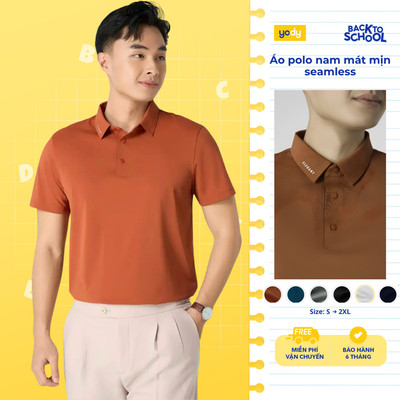 Áo Polo Yody Nam Cafa Đá kiểm soát mùi Chạm Mát Lạnh Cho Hè Thoải Mái MAPO25S033