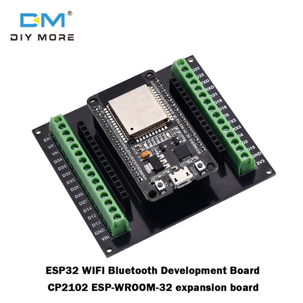 diymore ESP32 ESP-WROOM-32 NodeMCU-32 CH9102 CP2102 Bộ phát triển WiFi Bảng phát triển IoT Bluetooth