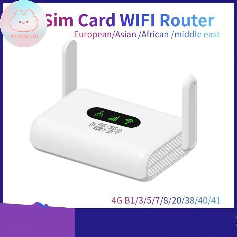 Bộ định tuyến HZTGM 4G WiFi6 LTE 300Mbps, 1 cổng LAN RJ45, Điểm truy cập không dây CPE TH