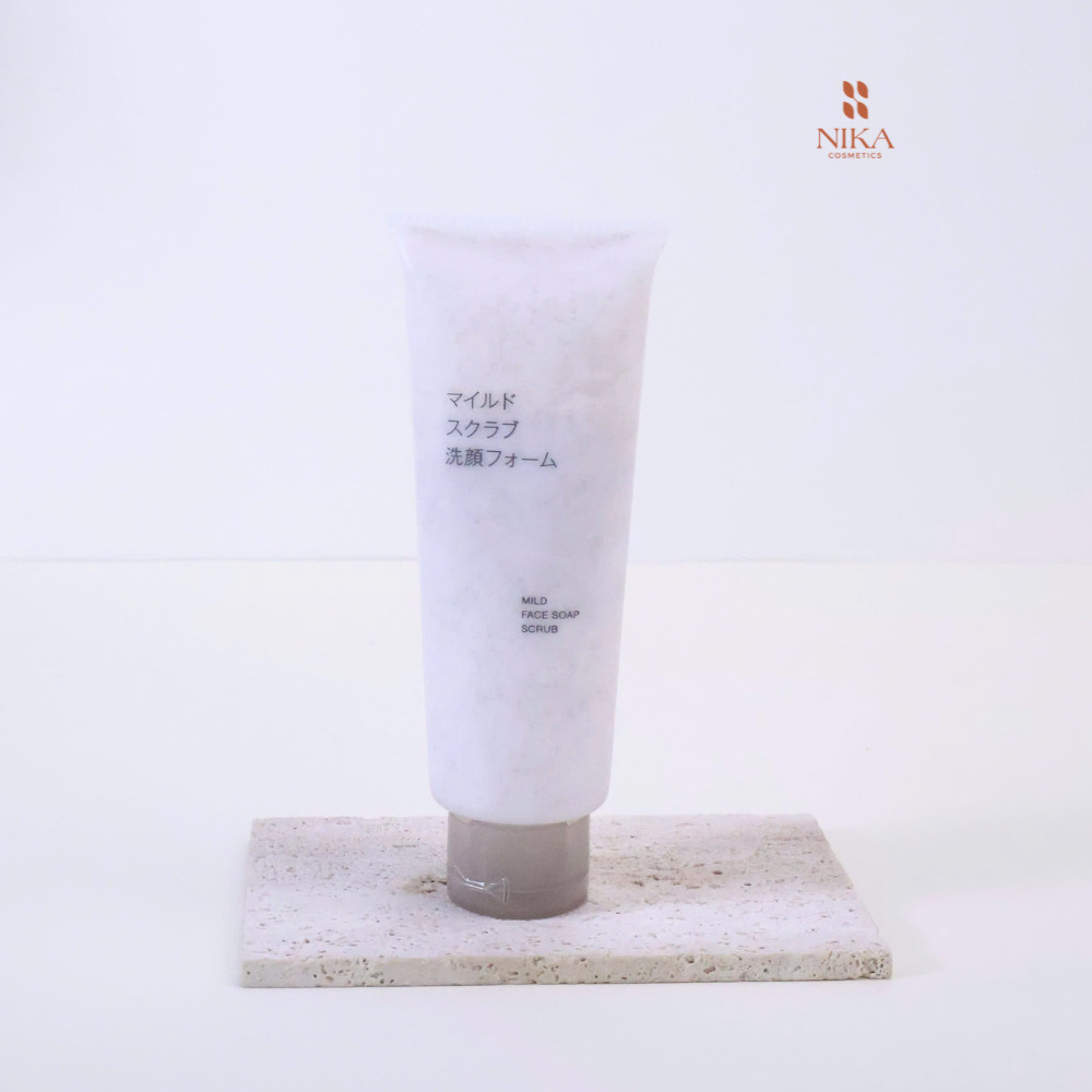 Sữa Rửa Mặt Muji Mild Face Soap Scrub