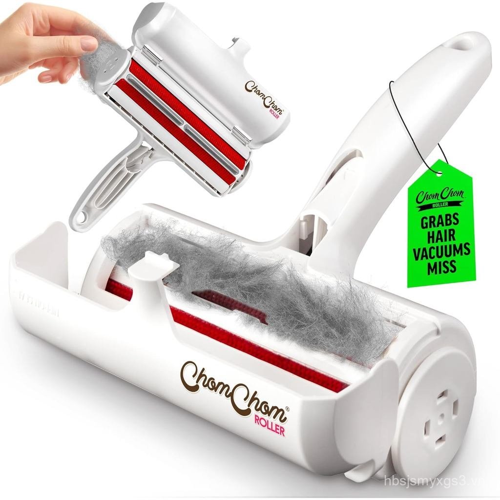 ChomChomRollerHairRemover – OriginalSizeReusableLintRollerfor & HaironFurniture, Couch, Car, Rugs & 