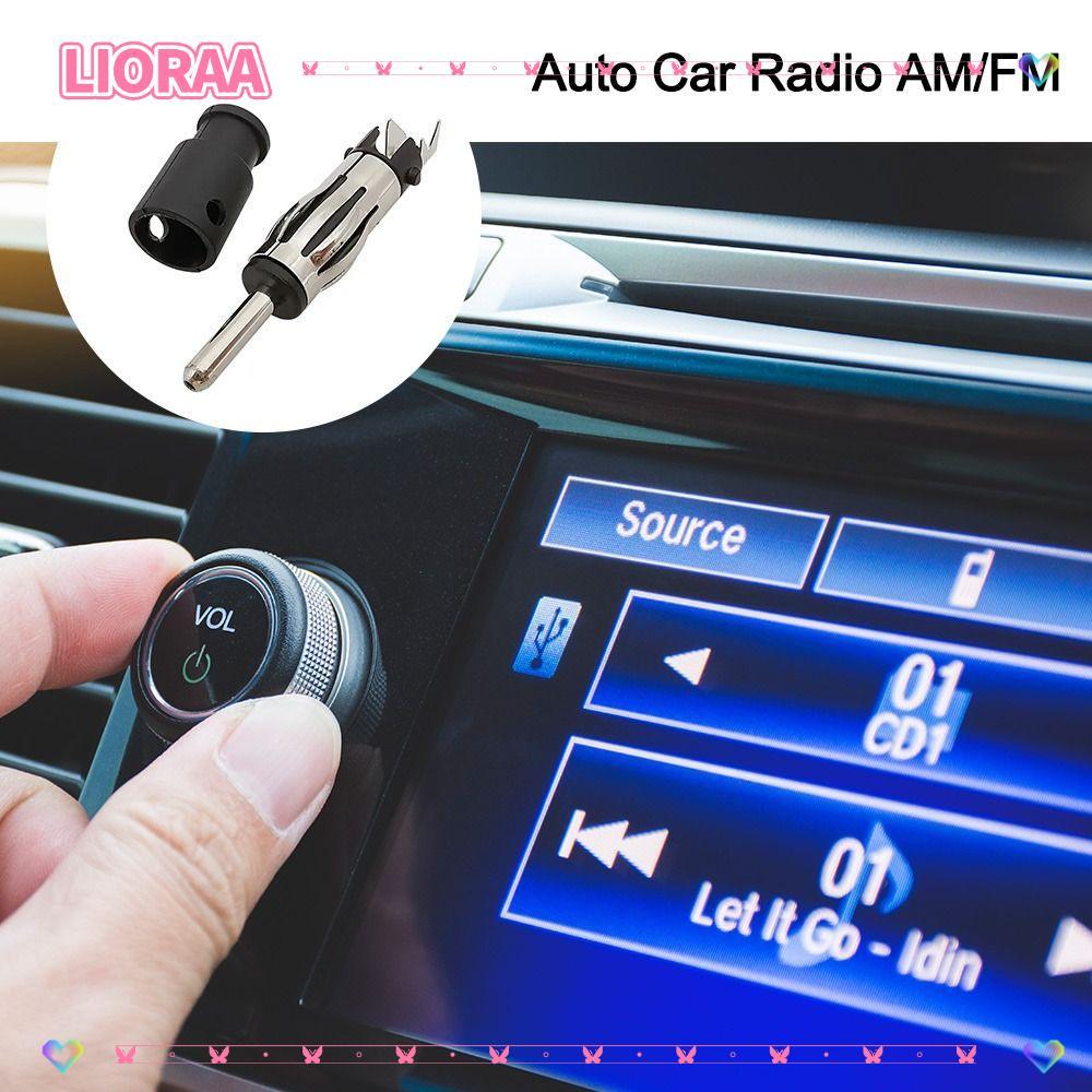 LIORA‌Đầu cắm ăng-ten trên không nam ô tô, Đầu nối tay cầm bằng nhựa AM / FM trên ô tô Bộ chuyển đổi