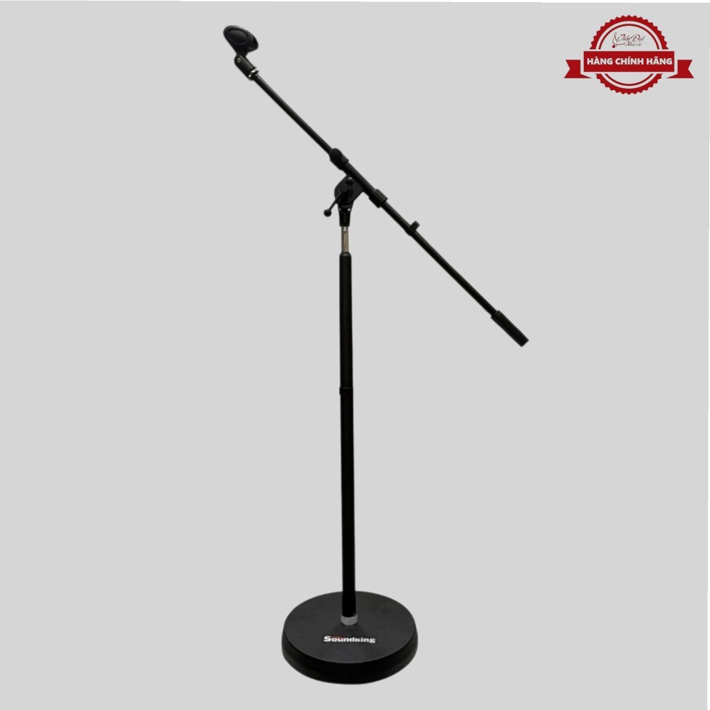 Chân Micro Soundking DD085 Chính Hãng - Đế Tròn Giá Kẹp Mic Thu Âm Sân Khấu Livestream Tùy Chỉnh