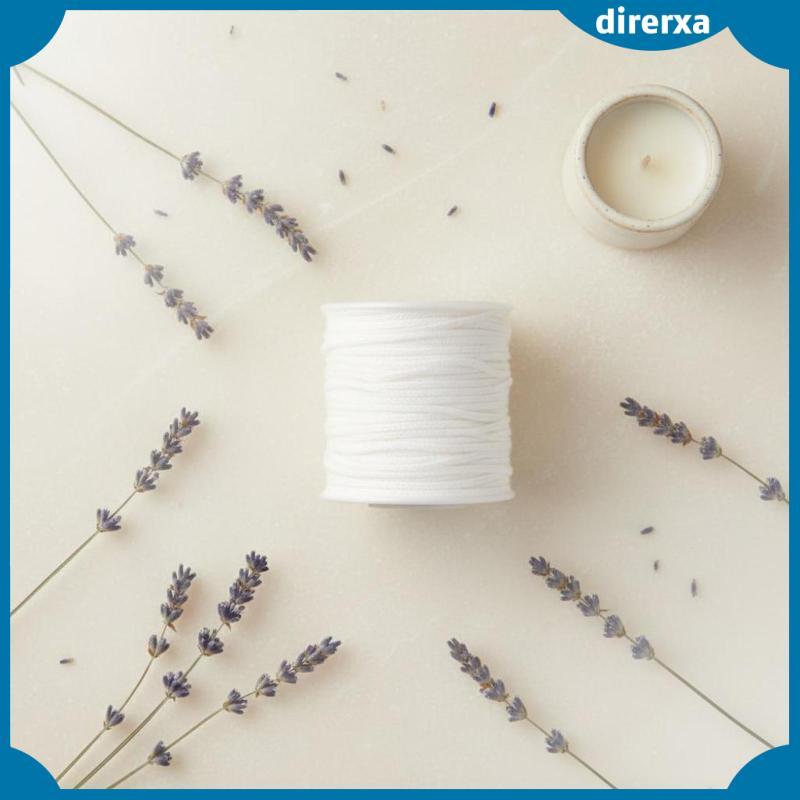 2-6pack Unwaxed Wick Cord Không khói Wick Roll Stable Fire Craft Cung cấp cho DIY