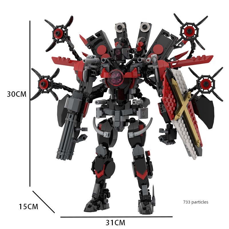 lego skibidi toilet toilet tower defense Đồ chơi đồ chơi nhà vệ sinh và giám sát đồ chơi xây dựng ng