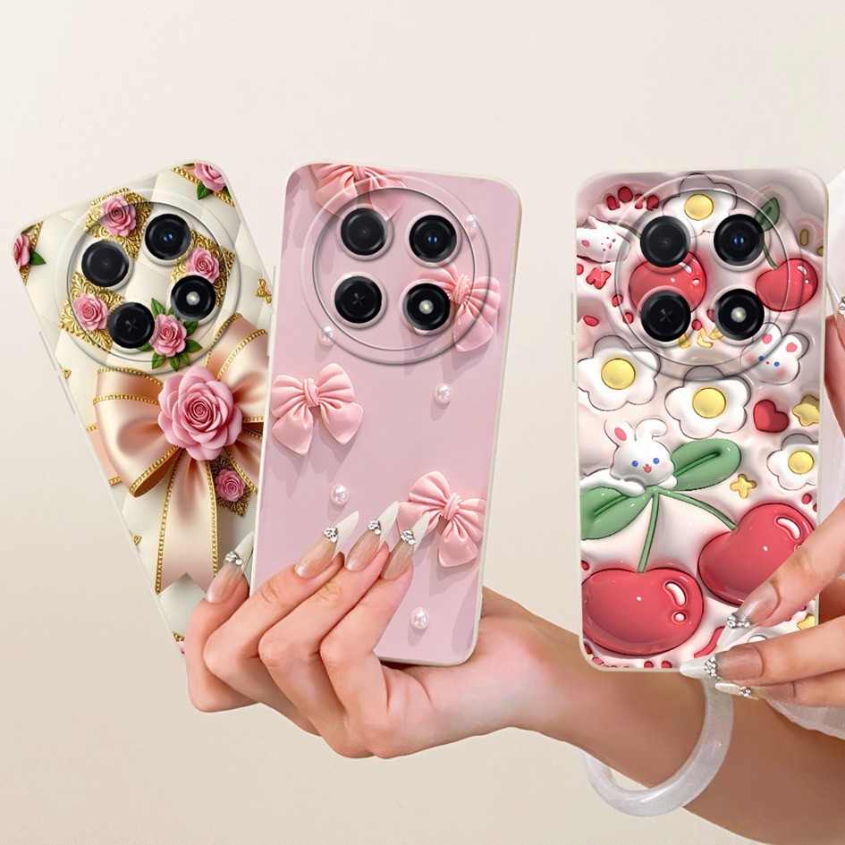 Vỏ Bảo Vệ Camera Cho Huawei Nova 12i CTR-AL20 CTR-L81 / Nova 13i CTR-L91 / Enjoy 70 Pro Vỏ Điện Thoạ