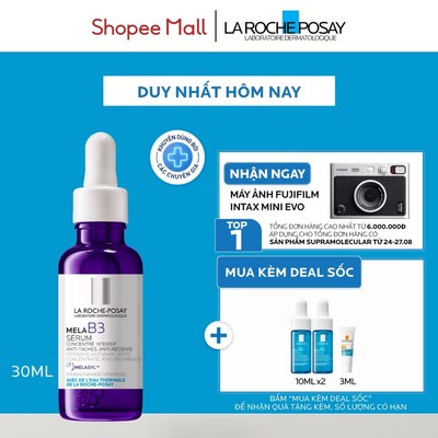 Dưỡng chất giảm thâm nám và dưỡng sáng toàn diện La Roche-Posay Mela B3 serum 30ml