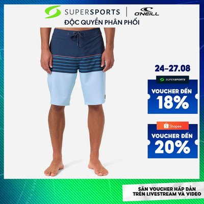 Quần Đi Biển Nam O'Neill Hyperfreak Heat Stripe 21 - Xanh Navy - SP5106007-MNN