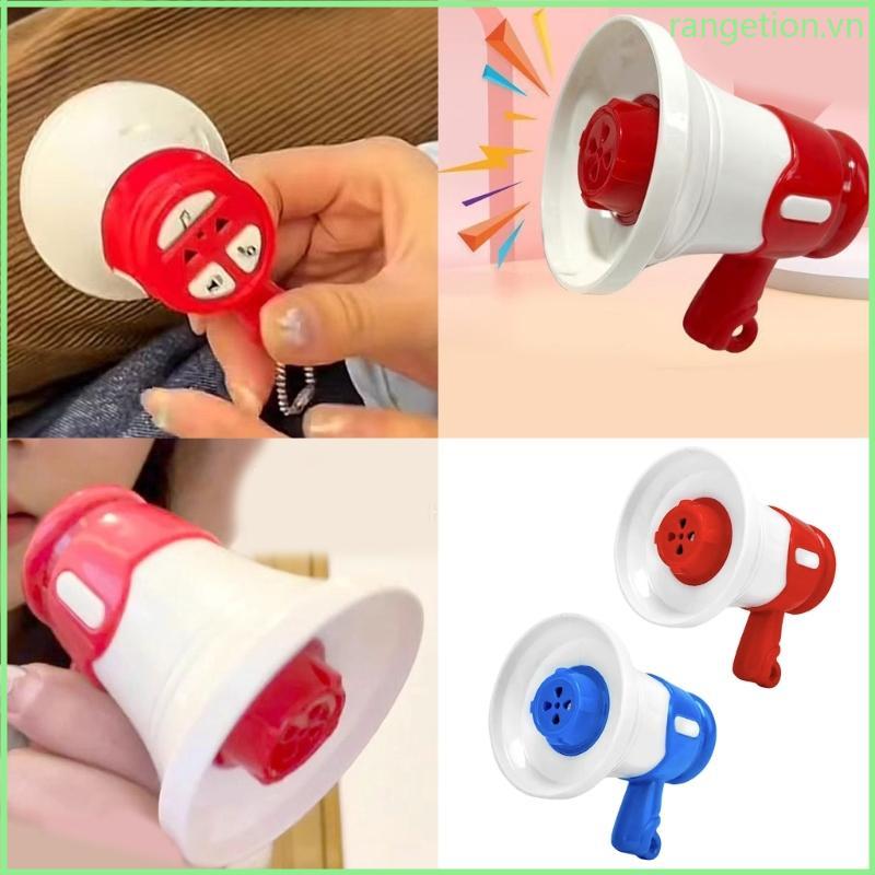 RAN Small Voice Changer Toy Musical Megaphone Móc khóa có micrô ghi âm