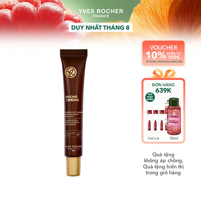 Kem dưỡng mắt làm mờ nếp nhăn chống lão hóa Yves Rocher Riche Creme Eye Cream 14ml