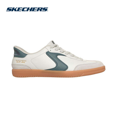 Giày Thể Thao Nam Skechers Slip-ins Court Classics Hotshot Relego - 254156-LGBL Air-Cooled Memory Foam