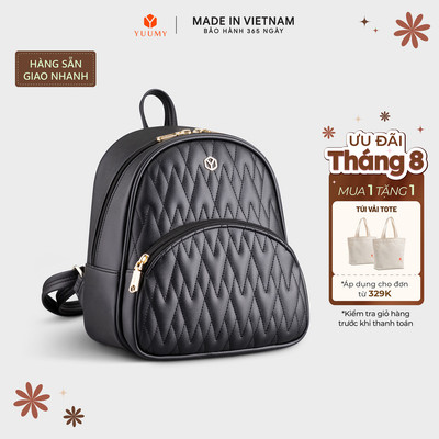 Balo Yuumy (Thời trang nữ tiện lợi cỡ trung - Balo da Seasand YBA66)