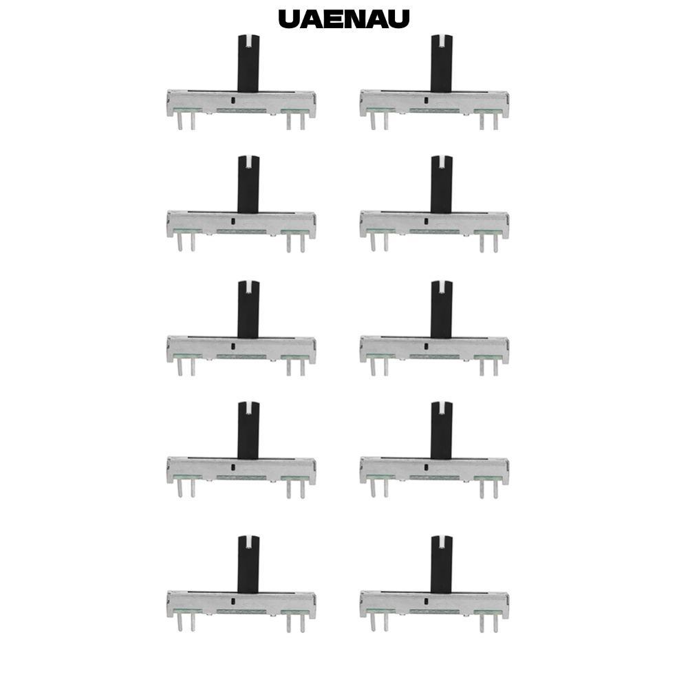 UAENAU 10 CÁI B50K Potentiometer, B50K Slide Nhiều màu Slide Potentiometer, Bộ phận đàn guitar điện 