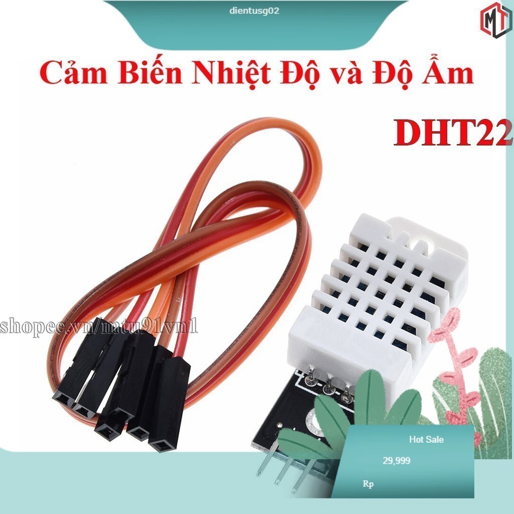 011 Module Cảm Biến Nhiệt Độ và Độ Ẩm DHT22 - AM2302