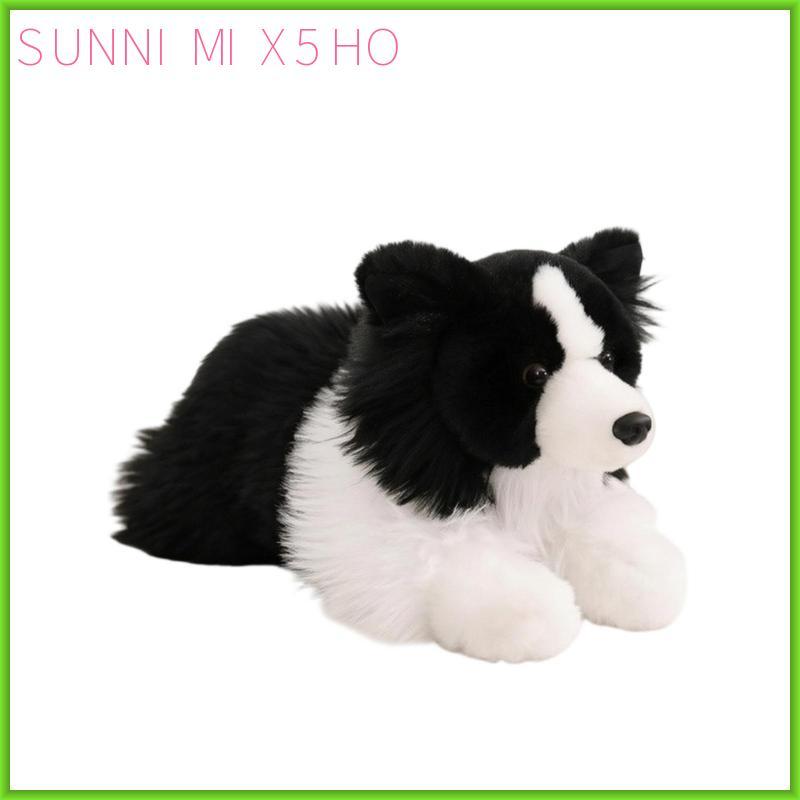 Cudly Border Collie Thú Nhồi Bông Hugtable Border Collie Thú Nhồi Bông Đồ Chơi Mờ Mềm Mại Cho Trẻ Tậ