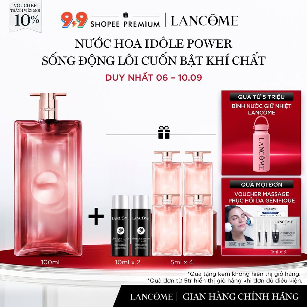 Nước Hoa Lancome Idole Power Sống Động Lôi Cuốn Bật Khí Chất 100ml
