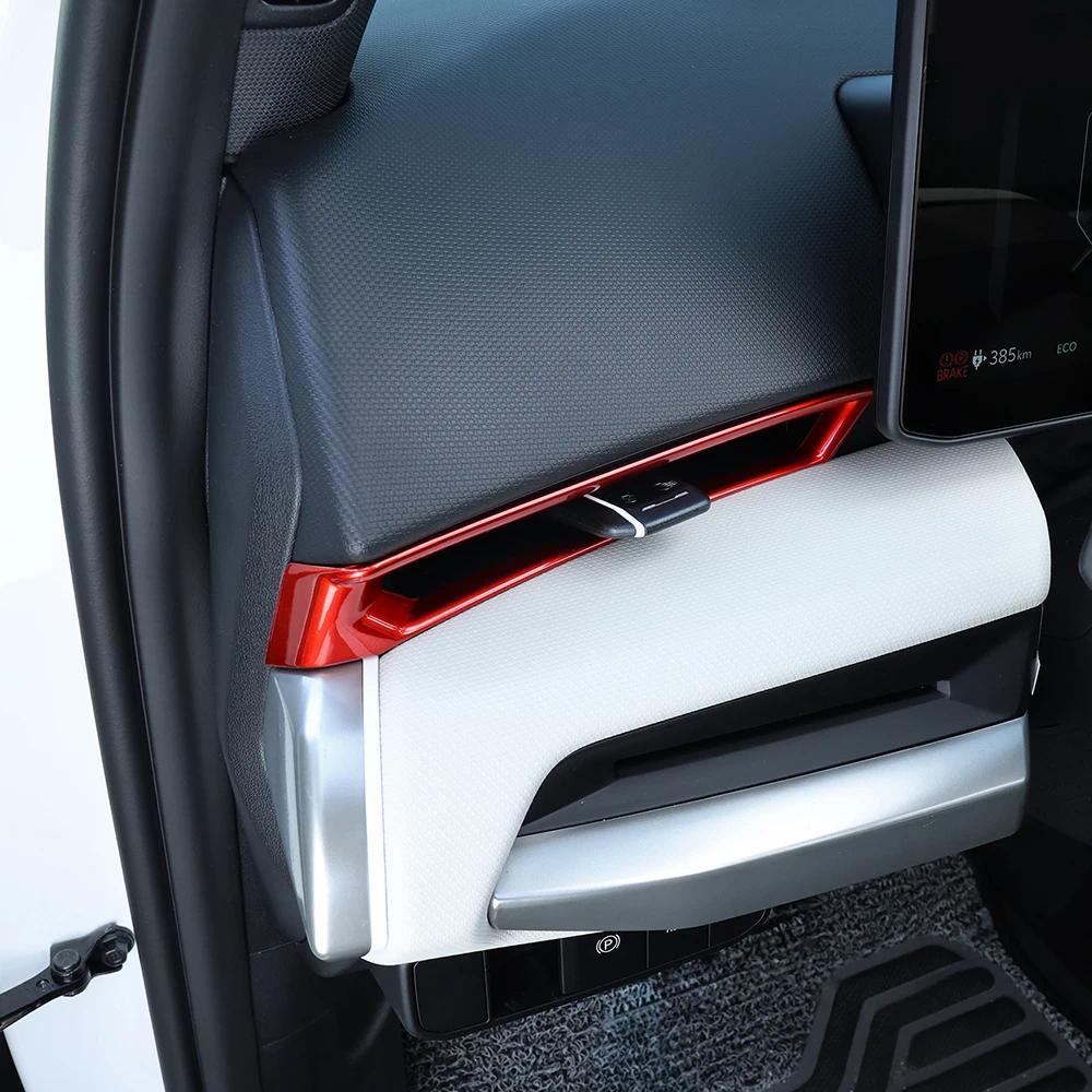 2 Chiếc Dành Cho Xe Kia EV4 2025-2026 LHD ABS Bảng Điều Khiển Cả Hai Bên AC Lỗ Thông Hơi Ổ Cắm Chống