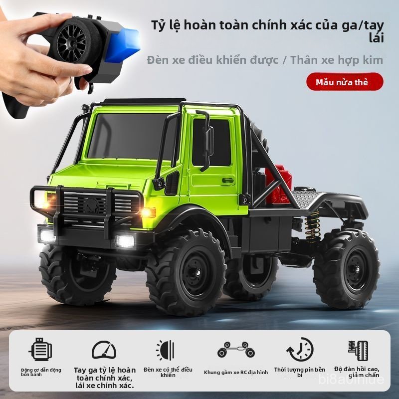 Xe điều khiển MN333 kéo xe bán tải leo dốc RC off-road mô hình xe điện đồ chơi bé trai bán chạy