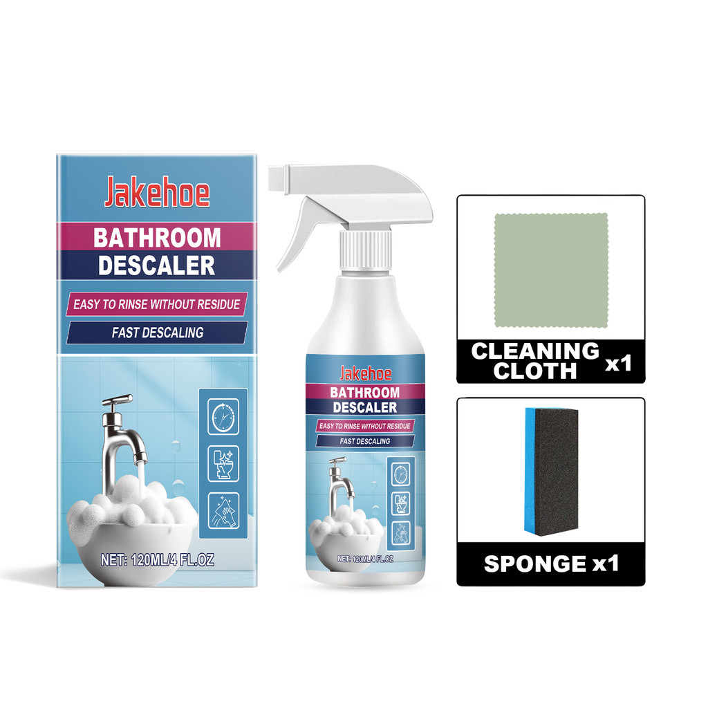 Dung dịch vệ sinh Jakehoe Bathroom Dirt Cleaner Bathroom Toilet 1set chất liệu bền đẹp