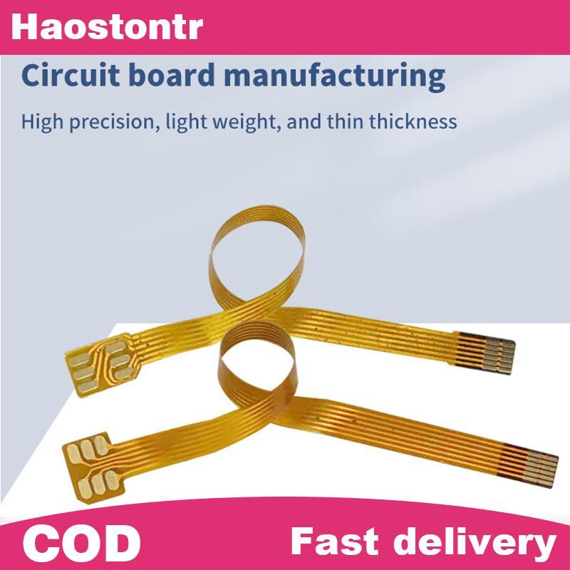 Haostontr Nano 4FF Bộ chuyển đổi thẻ Sim Cáp mở rộng FPC sang Nano 4FF Micro 3FF Tiêu chuẩn 2FF Sim 