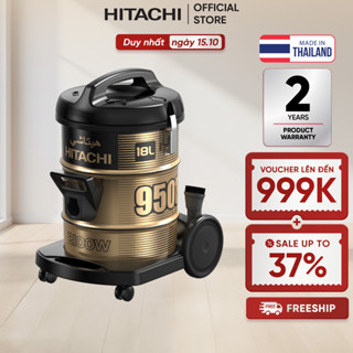 Máy hút bụi công nghiệp Hitachi công suất 2100W CV-950F dung tích chứa bụi 18L - Bảo hành 24 tháng