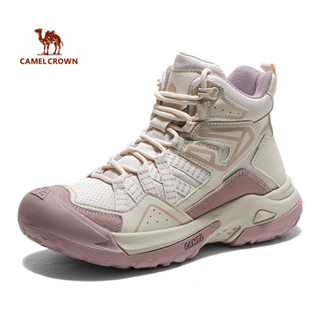 CAMEL CROWN SPORTS Giày Bốt Martin Ngoài Trời Ngắn Nữ Giày Thể Thao Đáy Dày Leo Núi Chống Trơn Trượt Đi Bộ Đường Dài
