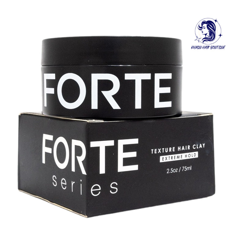 Sáp vuốt tóc Forte Series Texture Clay 100ml - BK