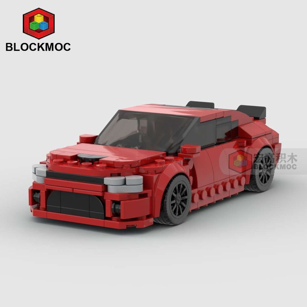 Dodge Challenger Đua Xe Thể Thao Tương Thích Lego MOC Khối Xây Dựng Giáo Dục Sáng Tạo Đồ Chơi Trẻ Em