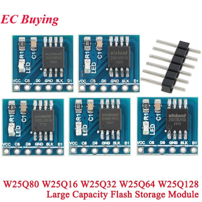 EC buying Trung Tâm Điện Tử Mua 5 Cái / 1 Cái W25Q80 W25Q16 W25Q32 32Mbit W25Q64 64Mbit W25Q128 128M