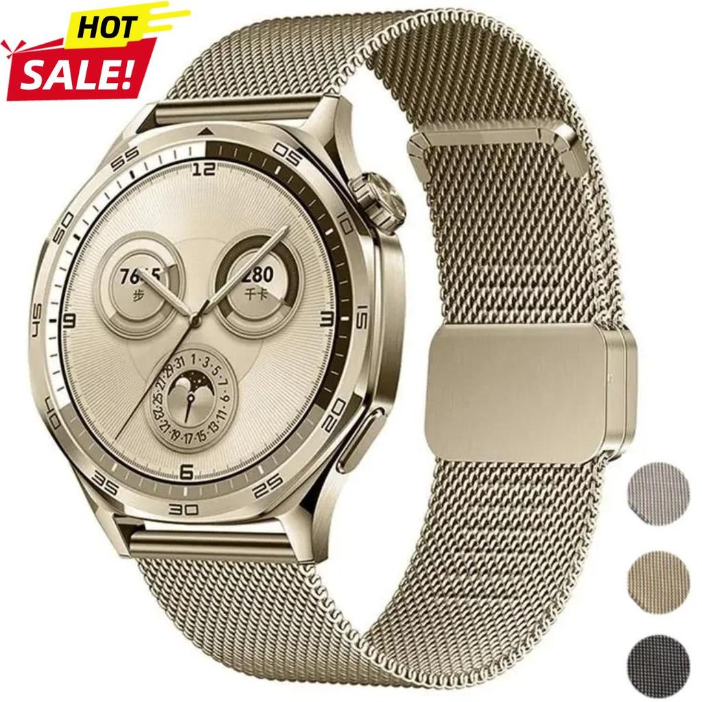 Dây đeo từ tính cho Huawei GT6 / GT6 Pro 46mm Huawei Watch 5 46mm 22mm Dây lưới kim loại cho Huawei 