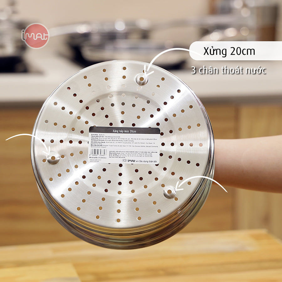Xửng hấp iMat inox 304