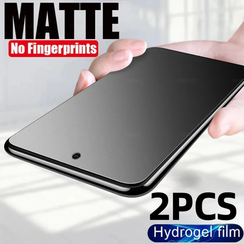 2 Bộ Phim Hydrogel Mềm Mờ Cho iQOO 15 13 12 11 11s 10 9T Pro Chống Gián Điệp Riêng Tư Và Bảo Vệ Màn 