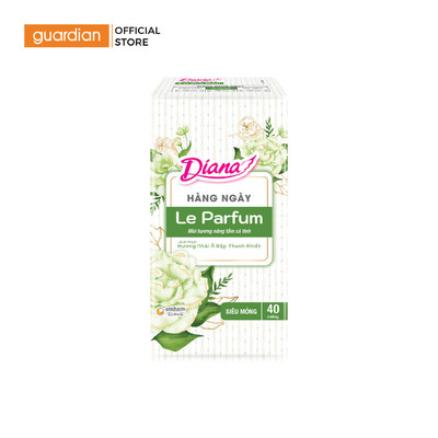 Băng Vệ Sinh Diana Hàng Ngày Le Parfum Nhài 40 Miếng | Guardian Việt Nam