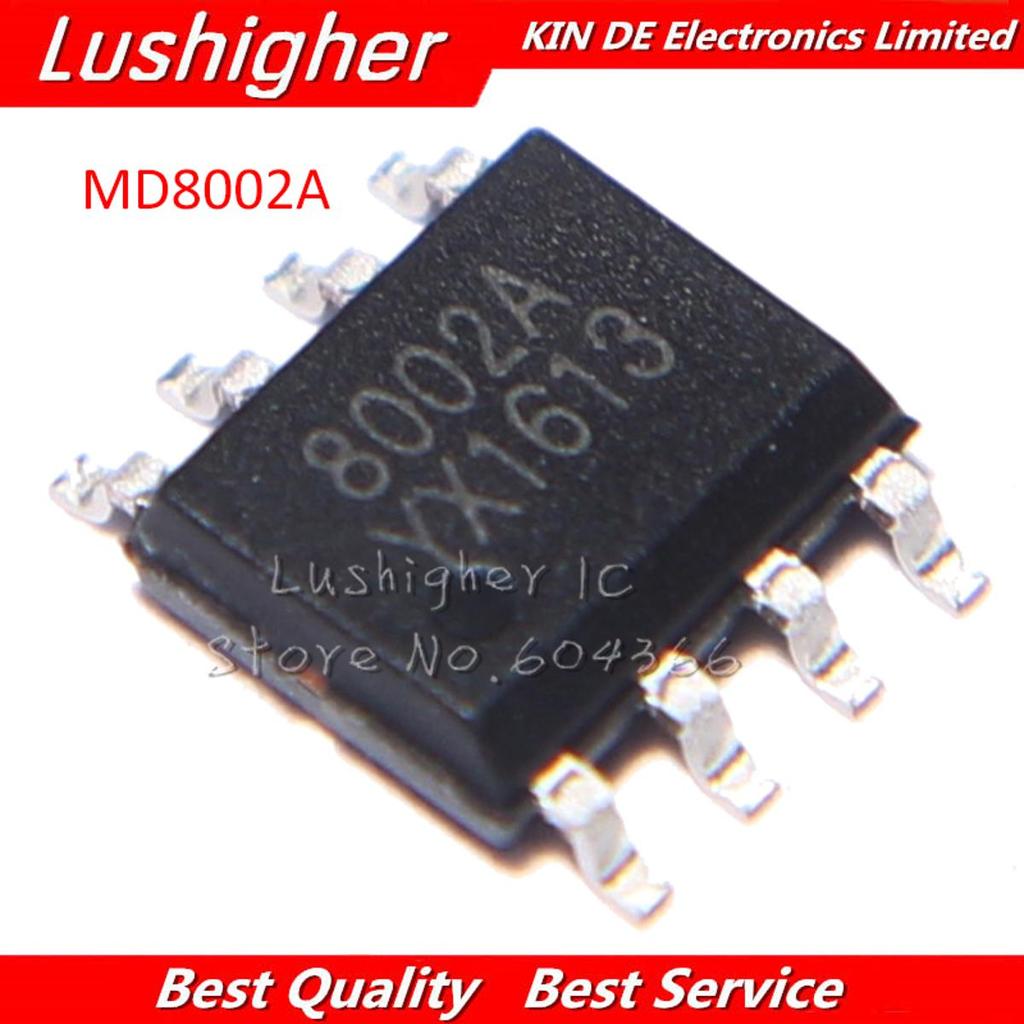 100 Chiếc MD8002A SOP8 MD8002 SOP 8002A 8002 SMD 3W Bộ Khuếch Đại Công Suất Âm Thanh
