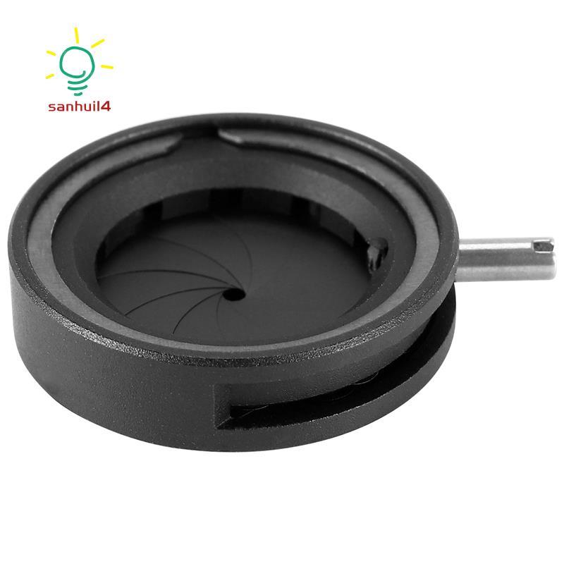 Khẩu độ thủ công Có thể điều chỉnh cơ Iris màng Iris Iris cho kính hiển vi máy ảnh kỹ thuật số Ống k