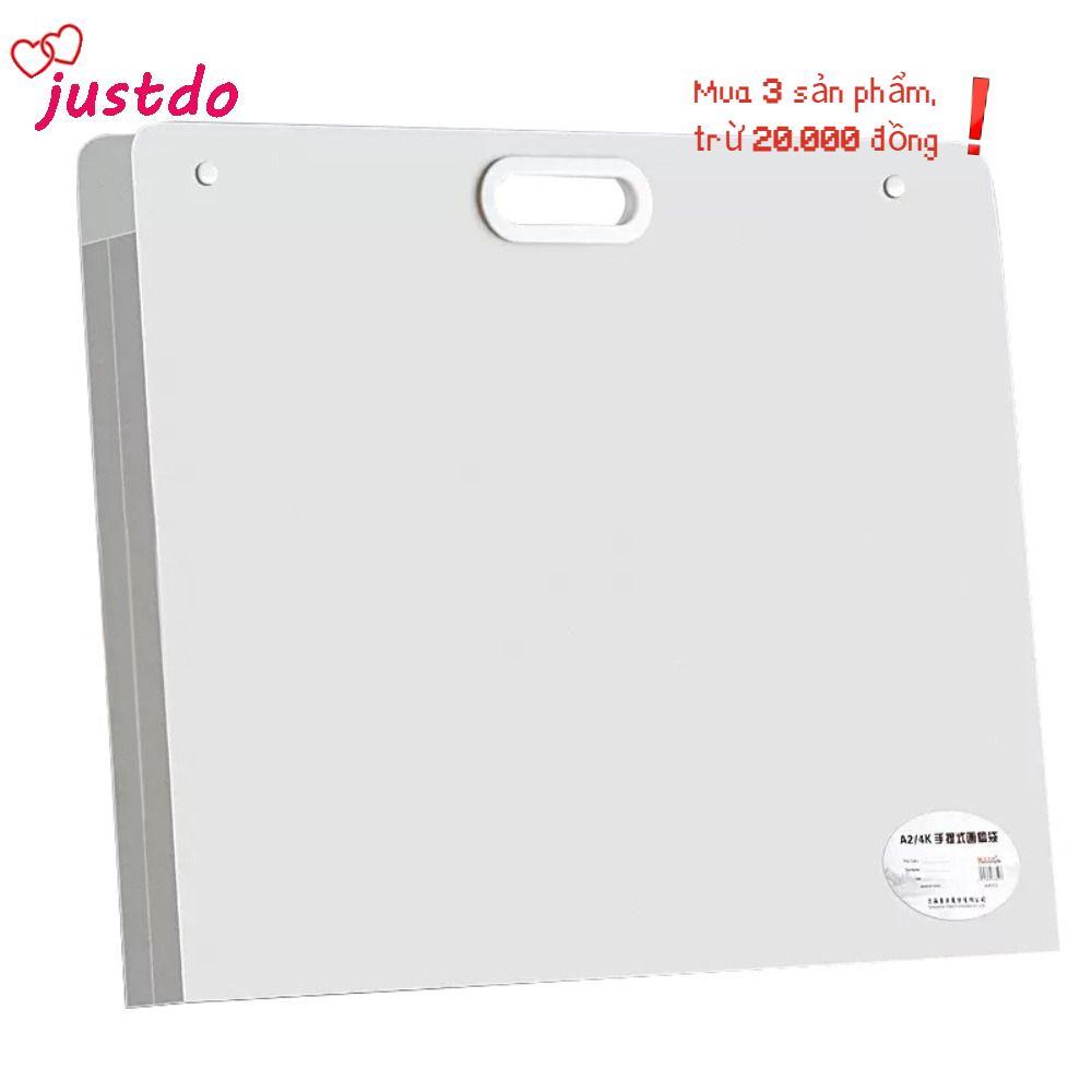 Túi đựng giấy vẽ tranh JUSTODO, Thư mục tập tin A2 / A3 / A4 di động, Album ảnh 4K / 8K / 16K Văn ph