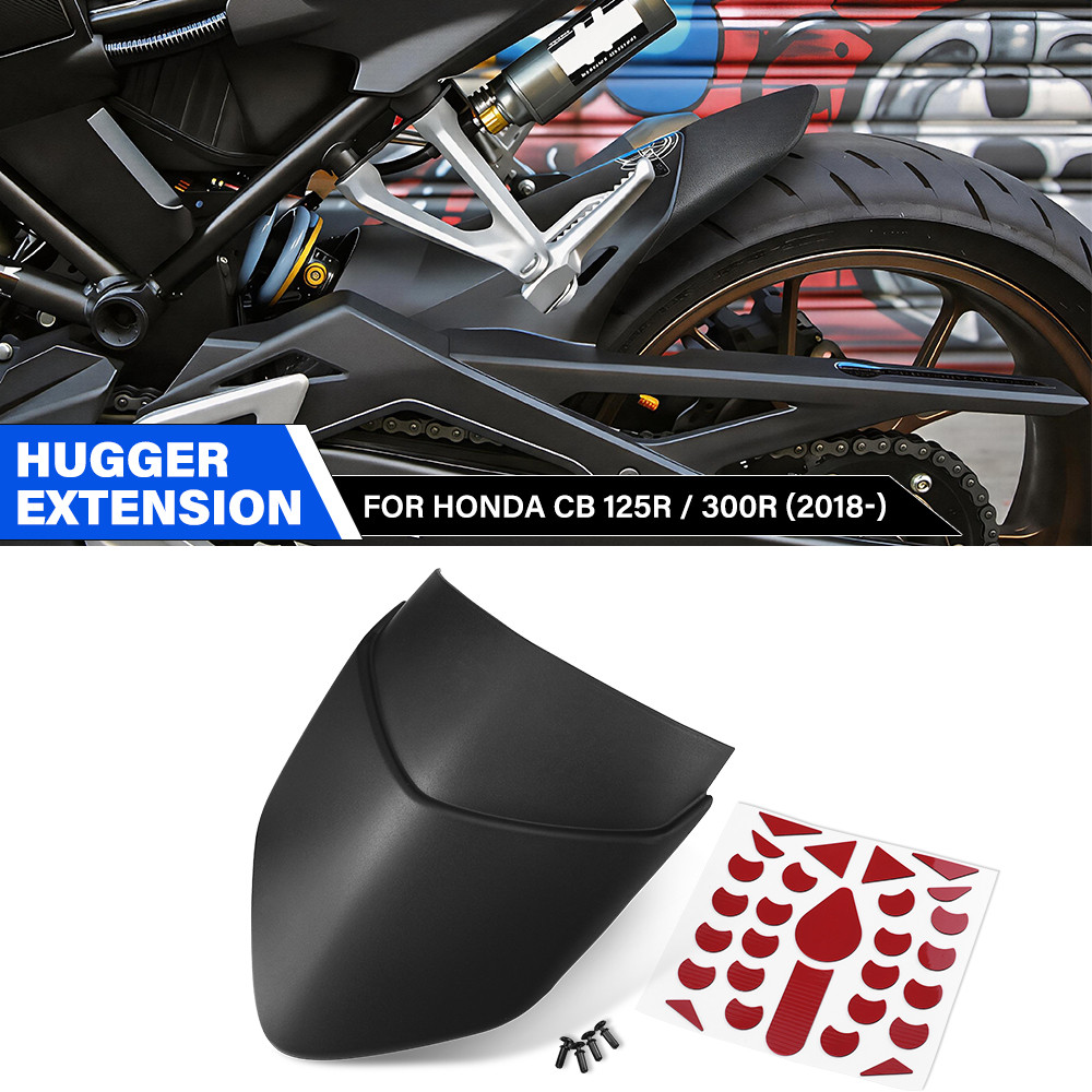 Phía Sau Fender Mở Rộng Cho Xe Honda CB125R CB300R CB 300R 2018 + Bánh Xe Nối Dài Fender Bắn Chắn Bù